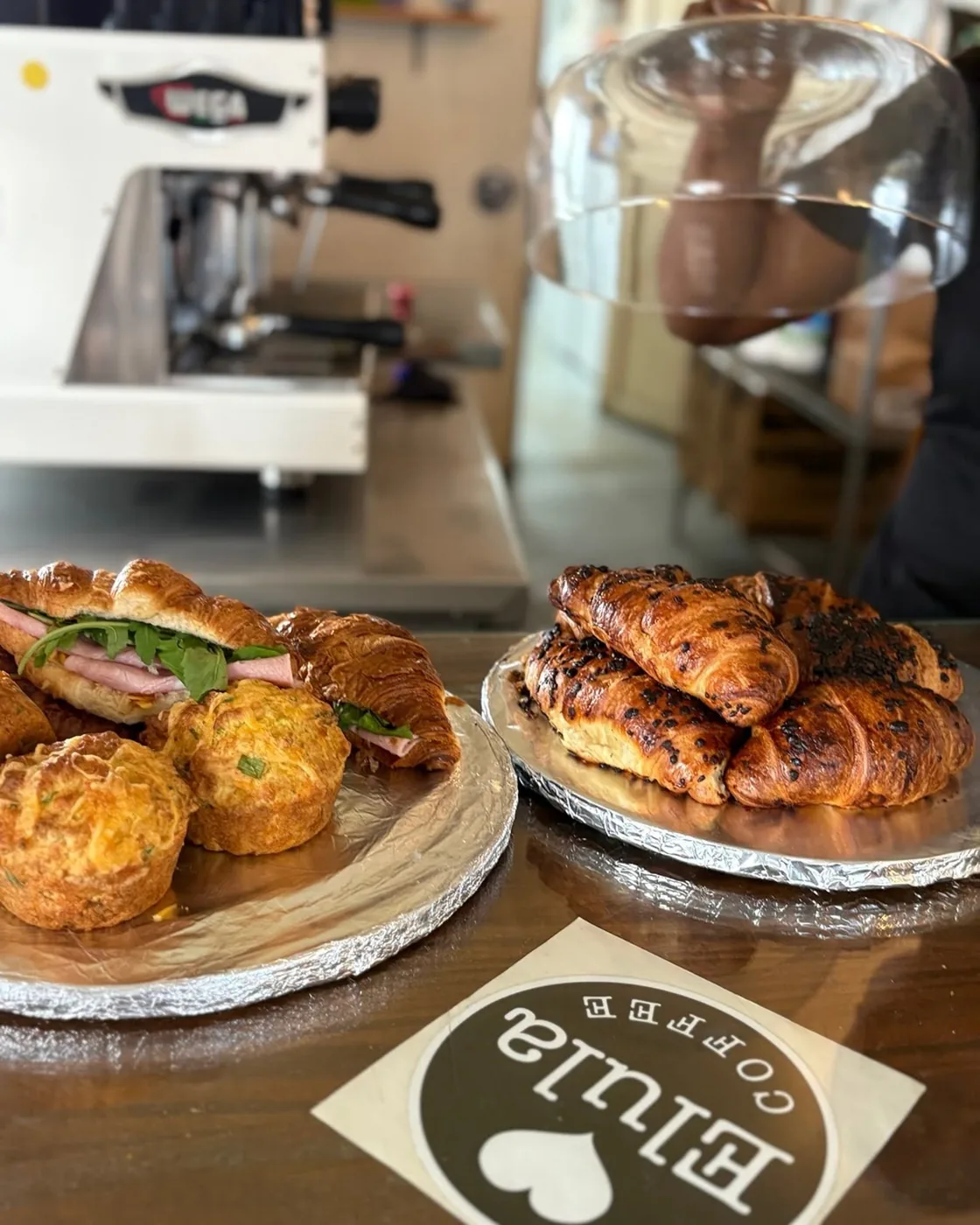 Fresh croissants at Elula Coffee & Café