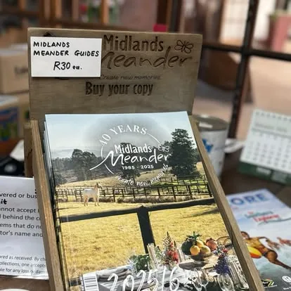 Midlands Meander guides for sale at Linga Lapa